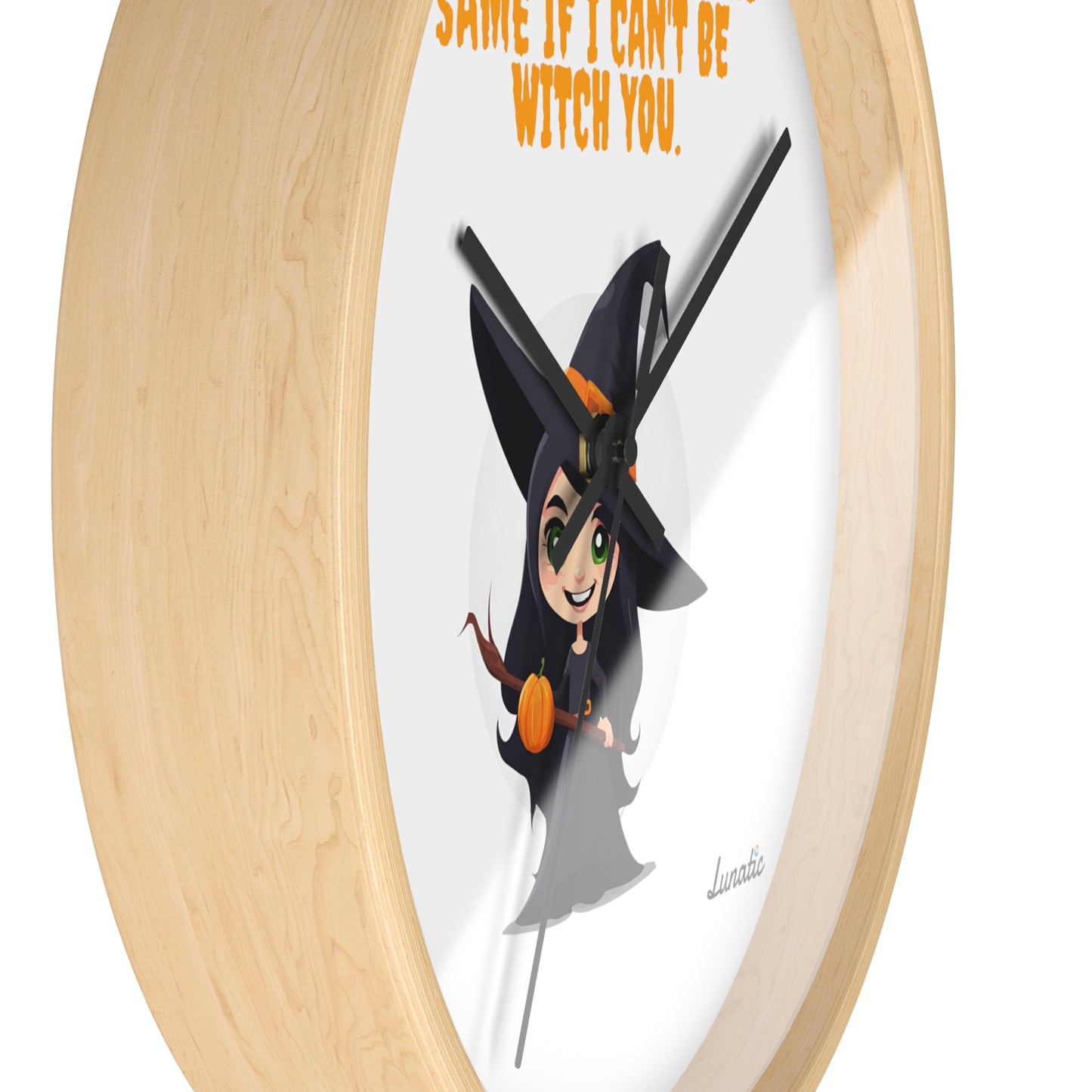 Witch Wall Clock