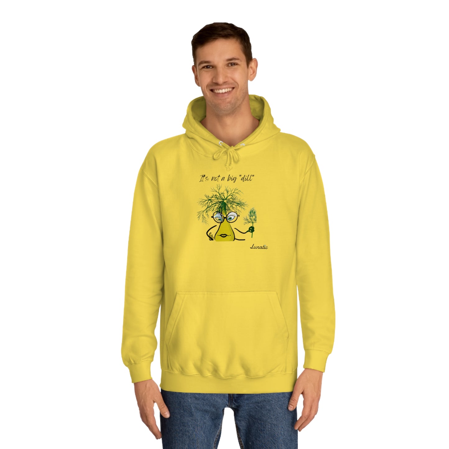 "It's not a big deal" Unisex College Hoodie