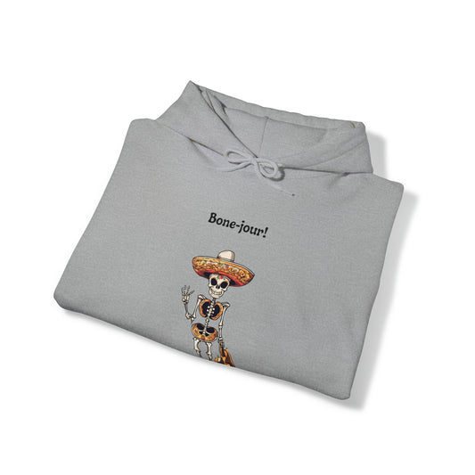 Bone-jour Unisex Blend™ Hooded Sweatshirt