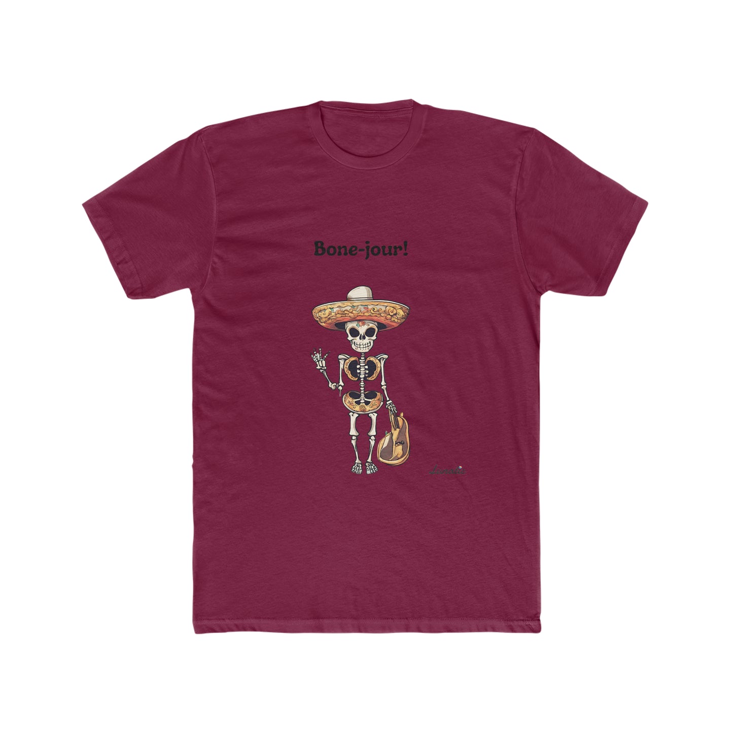 Bone-jour Men's Cotton Tee