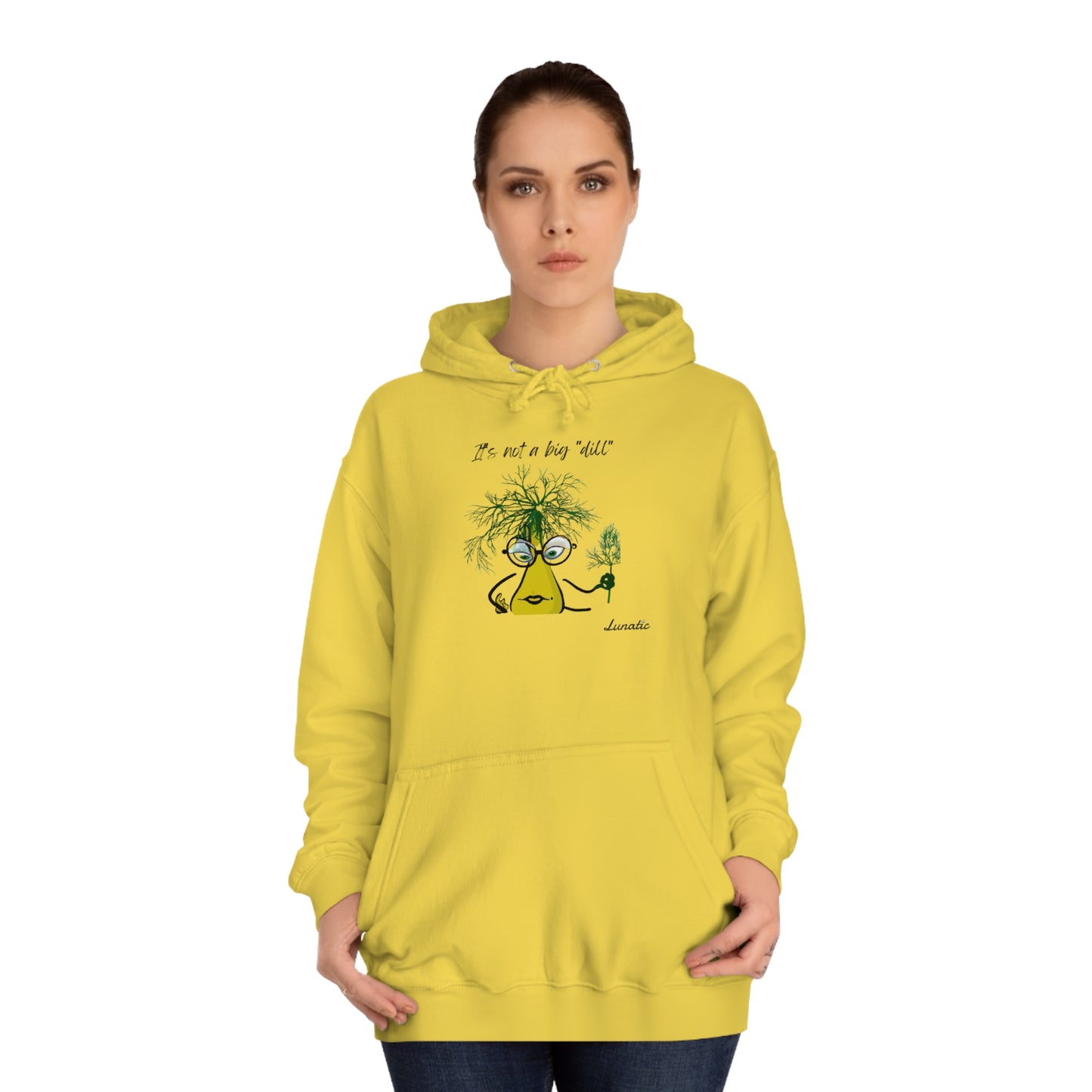 "It's not a big deal" Unisex College Hoodie