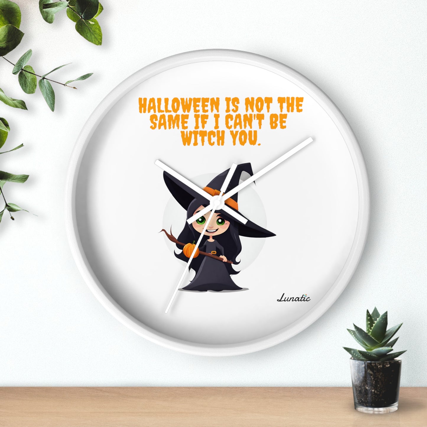 Witch Wall Clock