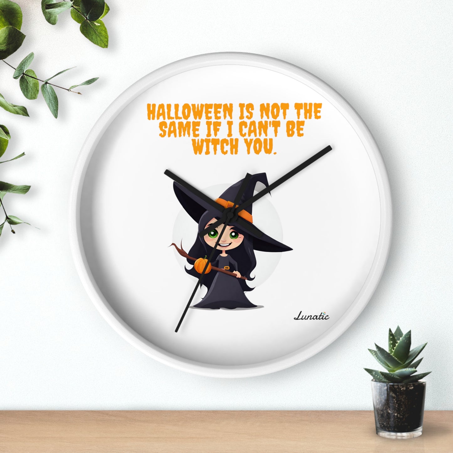 Witch Wall Clock