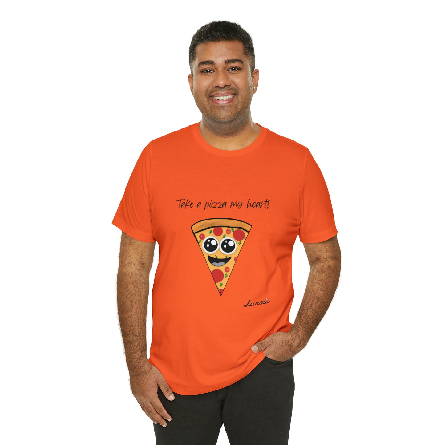 "Take a pizza my heart" Unisex T-Shirt