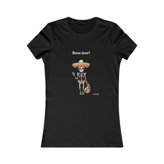 Bone-jour Women's Favorite Tee