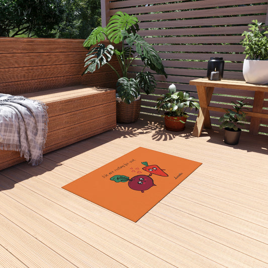 "Rooting For You" Outdoor Rug