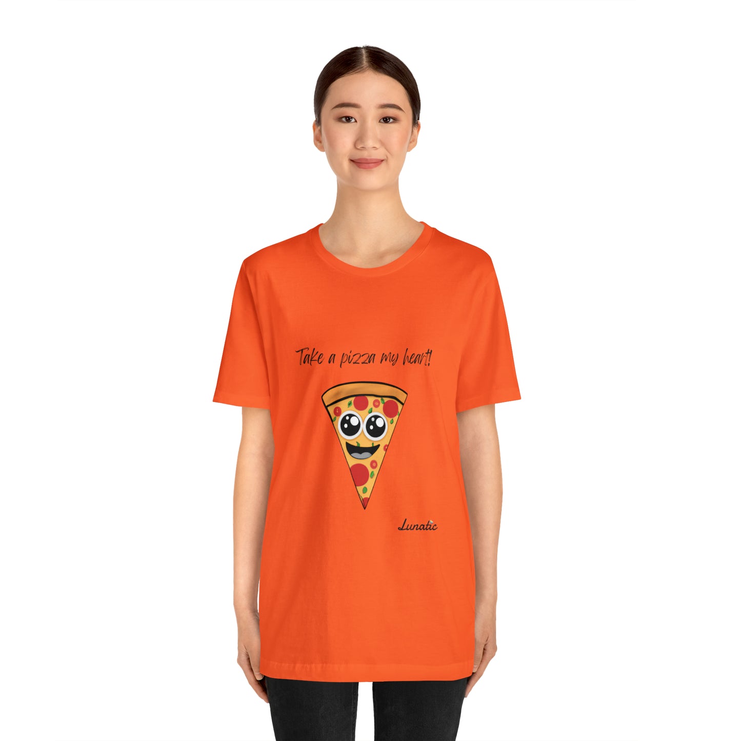 "Take a pizza my heart" Unisex T-Shirt