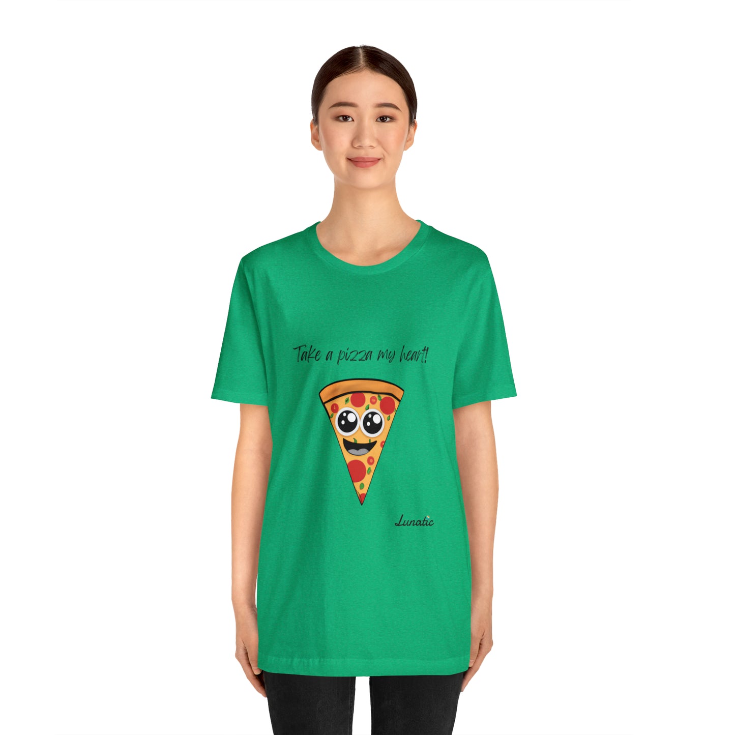 "Take a pizza my heart" Unisex T-Shirt