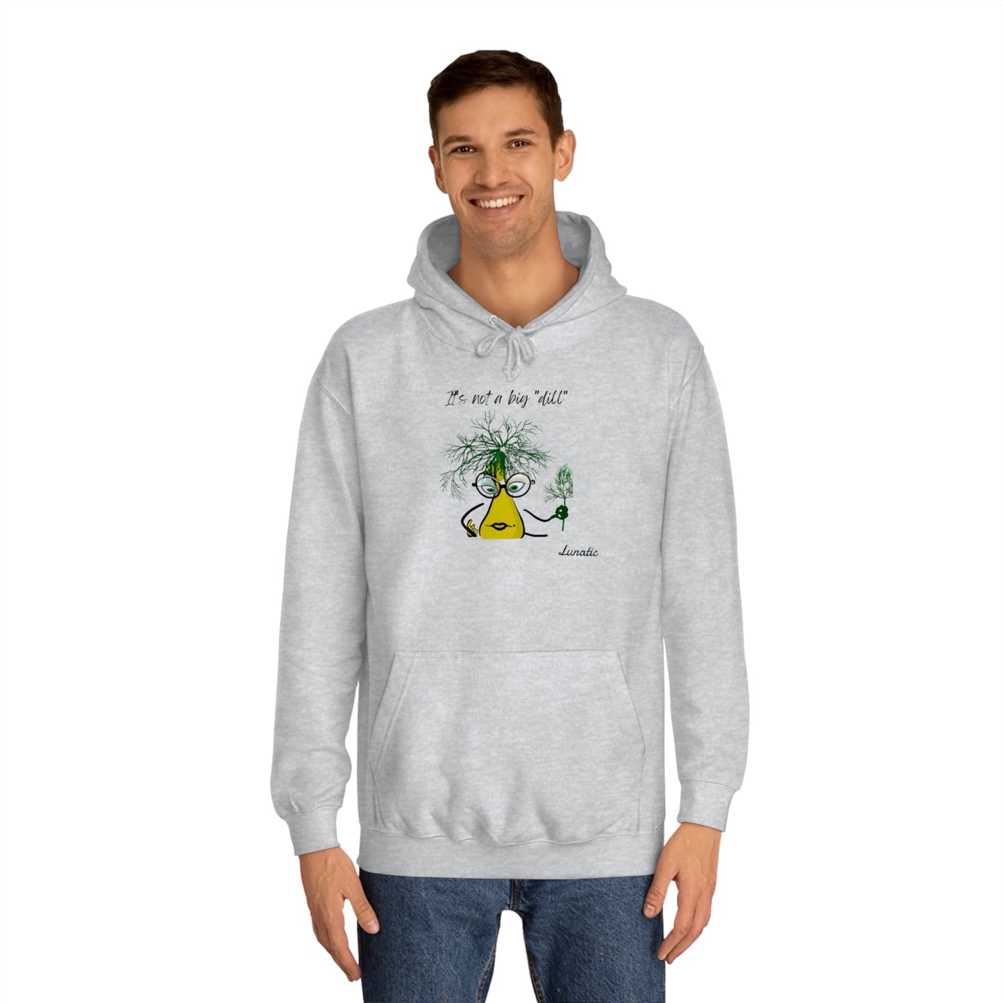 "It's not a big deal" Unisex College Hoodie