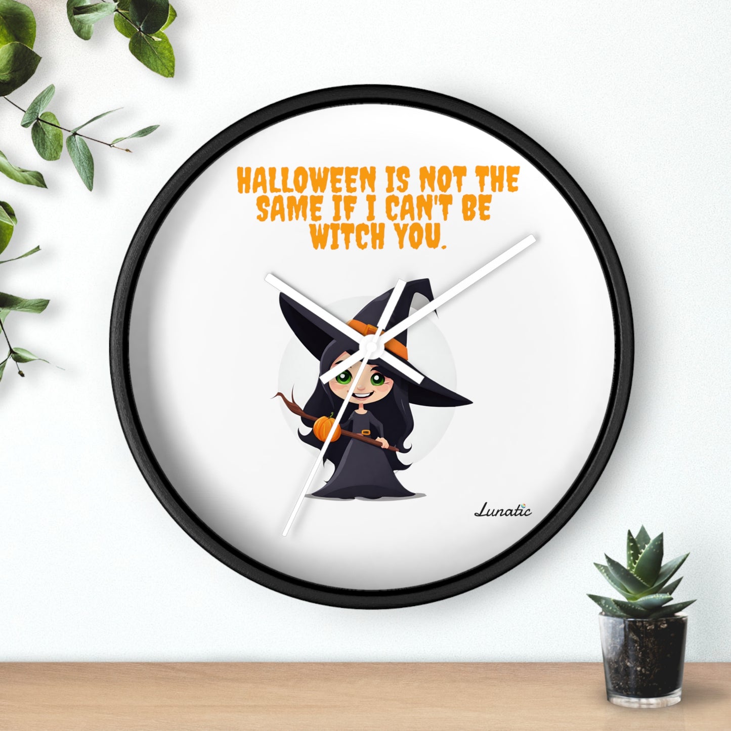 Witch Wall Clock