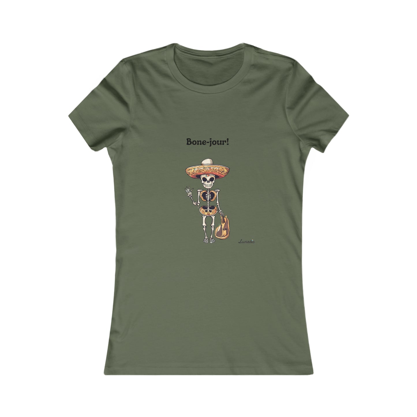 Bone-jour Women's Favorite Tee