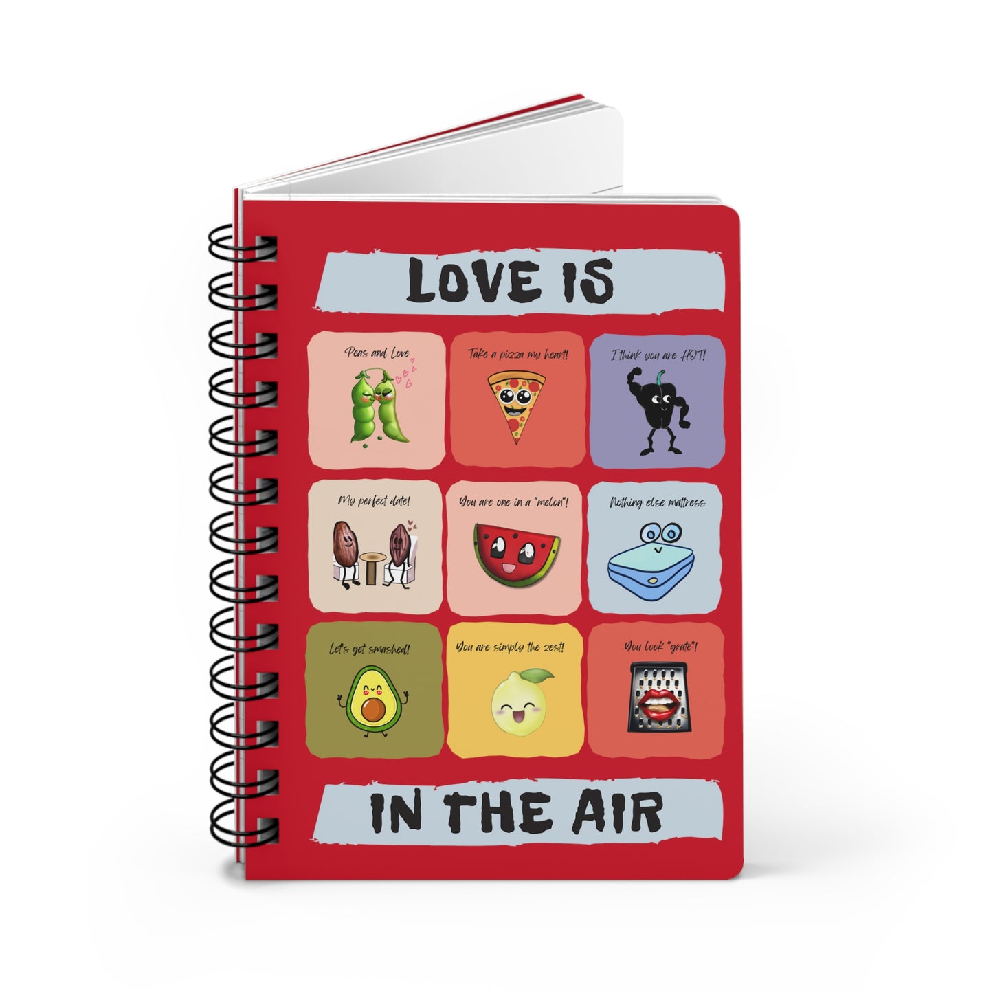 Love Spiral Bound Journal